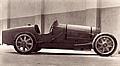 The prototyp of the famous Type 35 Grand Prix car in Molsheim in 1924.